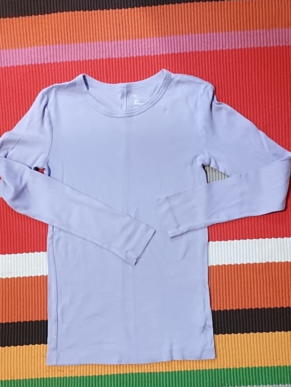 GAP NWOT Lavender Long Sleeve Crew Neck Tee Small.
